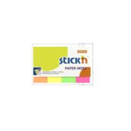 Öntapadó oldaljelölő STICK`N 50x20mm papír neon mix 4x50 lap