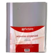 Gyorsfűző FORTUNA műanyag szürke 25 db/csomag