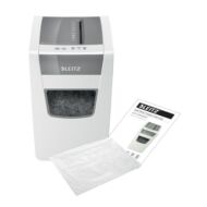 Iratmegsemmisítő LEITZ IQ Slim Home Office konfetti P4 10 lap fehér