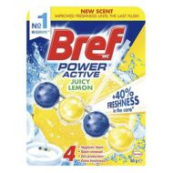 Toalett illatosító golyó BREF Power Aktiv Lemon 50g