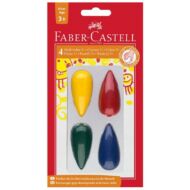 Zsírkréta FABER-CASTELL 4 színű bliszteres
