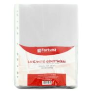 Lefűzhető genotherm FORTUNA A/4 80 mikron víztiszta 100 db/csomag