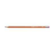 Grafitceruza STABILO Pencil 160 HB hatszögletű radíros narancssárga