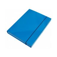 Füzetbox OPTIMA A/4 3 cm-es gerinccel kék