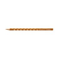 Színes ceruza LYRA Groove Slim háromszögletű vékony barna