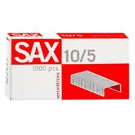Tűzőkapocs SAX 10/5 cink 1000 db/dob