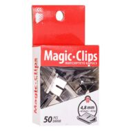 Iratcsíptető kapocs ICO Magic Clips 4,8mm 50 db/csomag