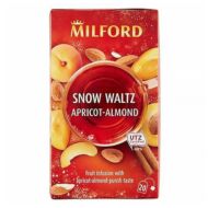 Gyümölcstea MILFORD Snow Walzt sárgabarack 20 filter/doboz