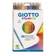 Színes ceruza GIOTTO Stilnovo hatszögletű 36 db/készlet