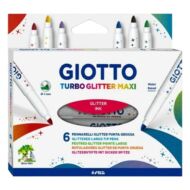 Filctoll GIOTTO Turbo maxi csillámos 6 db/készlet