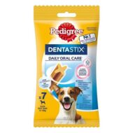 Állateledel jutalomfalat PEDIGREE Denta Stix Daily Oral Care kistestű kutyáknak 7 darab/csomag