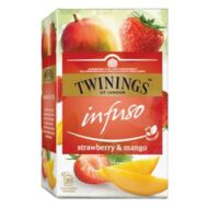 Herbatea TWININGS mangó és eper 20 filter/doboz