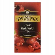 Fekete tea TWININGS piros gyümölcsös 25 filter/doboz