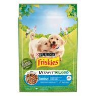 Állateledel száraz PURINA Friskies Vitafit Junior kutyáknak csirkével, zöldséggel és tejjel 500g