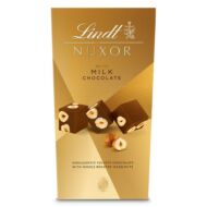 Csokoládé LINDT Nuxor mogyorós tejcsokoládé praliné 165g