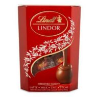 Csokoládé LINDT Lindor Milk tejcsokoládé golyók díszdobozban 50g
