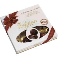 Csokoládé BELGIAN Seashells Dark tengergyümölcse étcsokoládés desszert 250g