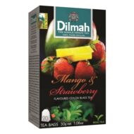 Fekete tea DILMAH Mango & Strawberry 20 filter/doboz