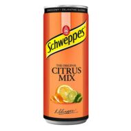 Üdítőital szénsavas SCHWEPPES Citrus mix 0,25L