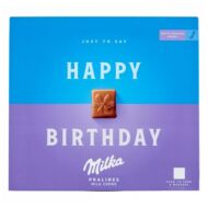 Csokoládé MILKA Happy Birthday alpesi tejkrémes 110g