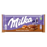 Csokoládé MILKA Földimogyorós-Karamellás 90g