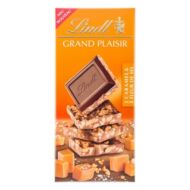 Csokoládé LINDT Grand Plaisir Caramel karamellás 150g