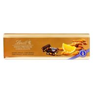Csokoládé LINDT Gold Dark Almond-Orange mandulás-narancsos étcsokoládé 300g