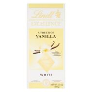 Csokoládé LINDT Excellence White Vanilla fehércsokoládé 100g