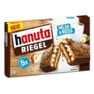 Csokoládé HANUTA Riegel 5 darabos 172,5g