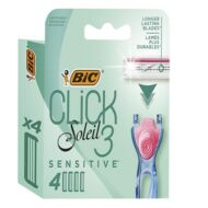 Borotvafej BIC Soleil Click3 Sensitive női 4 darab/bliszter