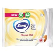 Nedves toalettpapír ZEWA Almond Milk 80 darabos