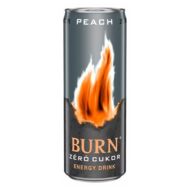 Energiaital BURN Peach Zero 0,25L
