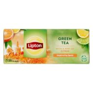 Zöld tea LIPTON Citrus 25 filter/doboz