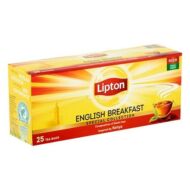 Fekete tea LIPTON English Breakfast 25 filter/doboz