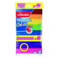 Törlőkendő VILEDA Color mikroszálas 8 darab/csomag