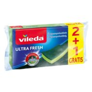 Súrolószivacs VILEDA Ultra Fresh 2+1 darab/csomag