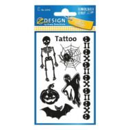 Tetoválás matrica AVERY halloween