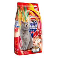 Állateledel száraz PANZI Cat-Mix marha és csirke felnőtt macskáknak 400g