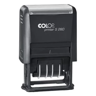 Bélyegző dátum COLOP Printer S260 fekete ház fekete párna