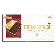 Csokoládé MERCI Marcipános 112g