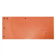 Elválasztócsík FORTUNA 105x235mm karton narancs 50 darabos