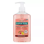 Folyékony szappan SANYTOL antibakteriális konyhai grapefuit és lime 250ml
