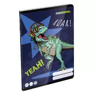 Füzet LIZZY CARD A/5 32 lapos sima Dino Cool Dino Roar