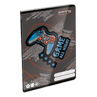Füzet LIZZY CARD A/5 32 lapos sima 20-32 Bossteam Gamer Xcore