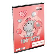 Füzet LIZZY CARD A/5 32 lapos vonalas 14-32 I. osztályos Tiny Hippo