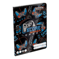 Füzet LIZZY CARD A/5 32 lapos vonalas 16-32 II. osztályos Bossteam Gamer Xcore