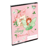 Füzet LIZZY CARD A/5 32 lapos vonalas 16-32 II. osztályos Fairy Ballerina Dance