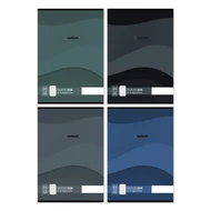 Füzet kockás Gradient A/4 87-32 vegyes minták