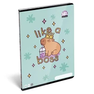 Füzet kockás LIZZYSULI A/4 32 lapos 87-32 Lollipop Capybara