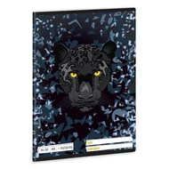 Füzet vonalas ARS UNA A/5 32 lapos 14-32 1.osztályos Black Panther